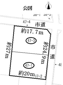 公図　物件667